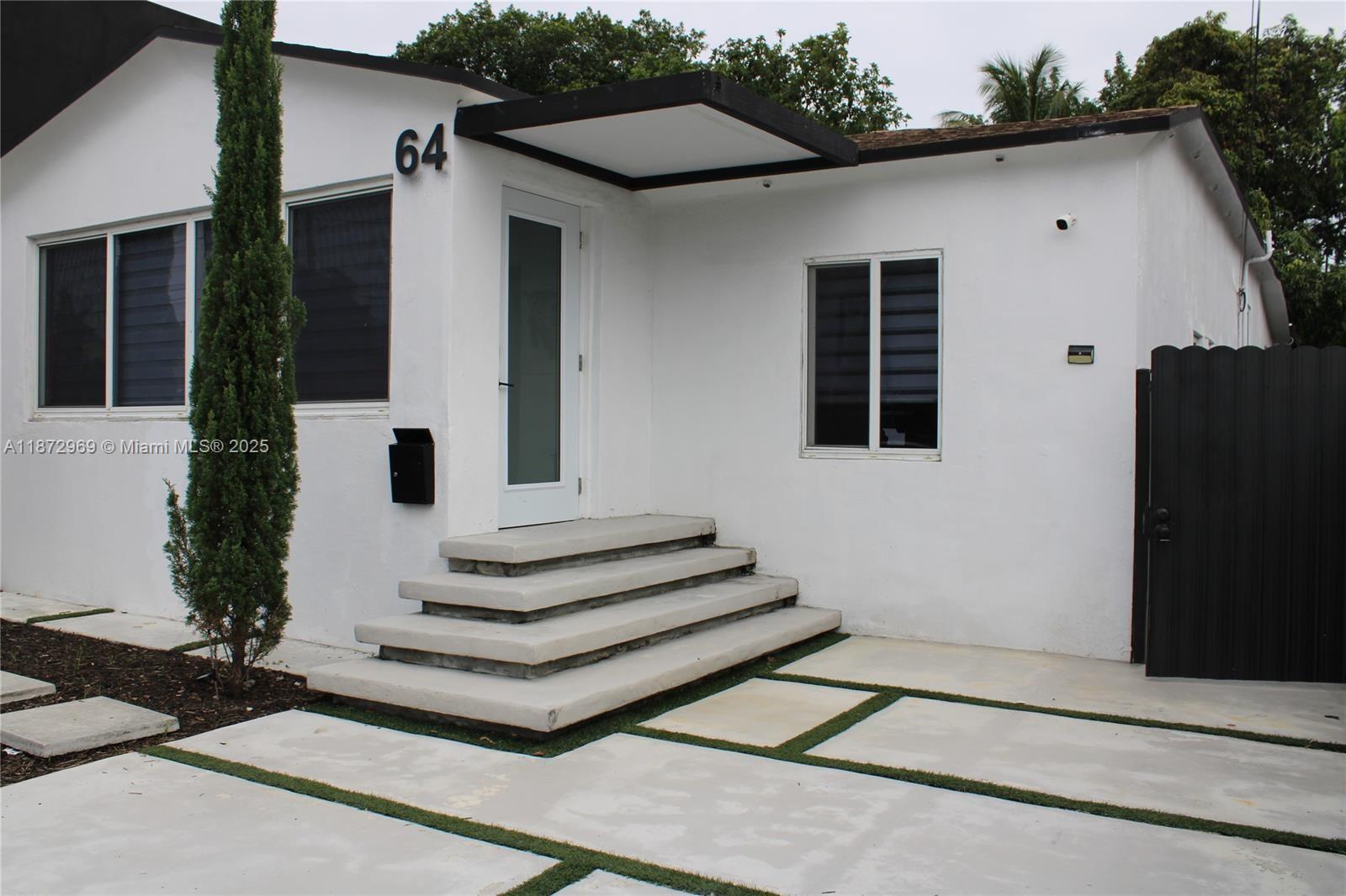 This fully remodeled home is just minutes from the culturally rich Miami Design District, known for its luxury boutiques, art galleries, Michelin-starred restaurants, and high-end shopping experience
Wikipedia. It also offers easy access to Wynwood, Midtown, Downtown, and Brickell—making it ideal for both modern family living and investment appeal. The home features a contemporary open-concept layout with high-end finishes and a sleek kitchen. Each of the three bedrooms includes its own full bathroom. Set on a generous 7,200?sq?ft lot, the home comes with a deck, shed, fruit trees, fenced yard, and room to add a pool, creating an ideal blend of indoor-outdoor lifestyle. Roof is from 2021, Impact Windows and doors.