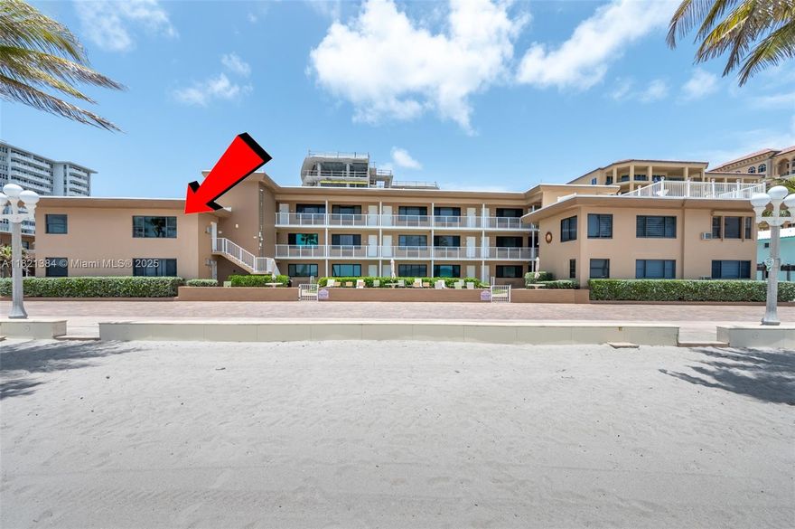 Enjoy oceanfront living in this furnished 1 bed/1 bath directly on the Hollywood Beach Broadwalk. Completely renovated with all the top finishes. Open kitchen with granite countertops, stainless steel appliances and large pantry. New porcelain wood-like flooring throughout. Hurricane impact windows throughout with designer shades. 2 new AC's. New pool and covered parking coming soon. SELLER FINANCING AVAILABLE!! Short term rentals available.