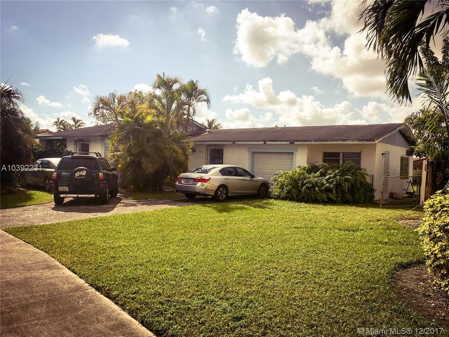 Great opportunity for the right investor in beautiful Winston Park community, of Kendall.  3-bed / 2 bath property with living, dining, kitchen, family room, garage and den/office with separate exterior door.  Great driveway space. Larger irregular lot; room for a pool with room to spare.  Cash offers only - property in need of full interior rehab; not in financeable condition.  Showings by appointment only, with 24 hour notice.  No trespassing.  Please do not disturb family.  Sold as is, where is.  Motivated Seller!