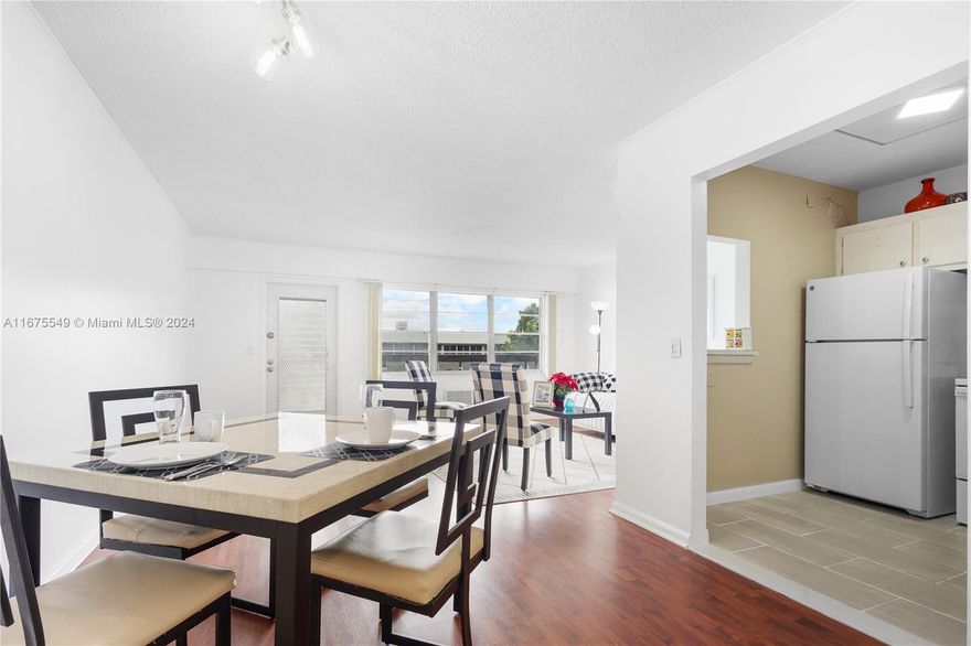 Charming 1-bedroom, 1.5-bathroom condo in the desirable Century Village Boca Raton community. Partially remodeled with two nearly new A/C windows, laminate floors in the main areas, and carpet in the master bedroom. The unit is freshly painted, well-maintained, and features a large balcony off the master bedroom. New lighting adds a modern touch. Steps away to the elevator. Century Village offers resort-style amenities, including a fitness center, pools, tennis courts, a theater, and courtesy transportation to nearby shopping and medical facilities, ideal for those 55+ seeking an active lifestyle. The community also features 24-hour gated security, walking paths, and beautifully landscaped grounds, providing a peaceful and safe environment for residents to enjoy. Schedule a visit today!