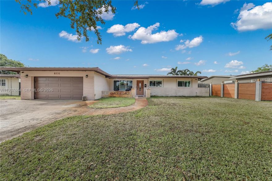 Spacious 4BR/2BA home in sought-after Pasadena Lakes, Pembroke Pines. Located in a quiet cul-de-sac, this home features a 2-car garage, living, dining & family rooms, screened patio, 2019 appliances & AC, metal roof and impact windows. A perfect family home in a great neighborhood!