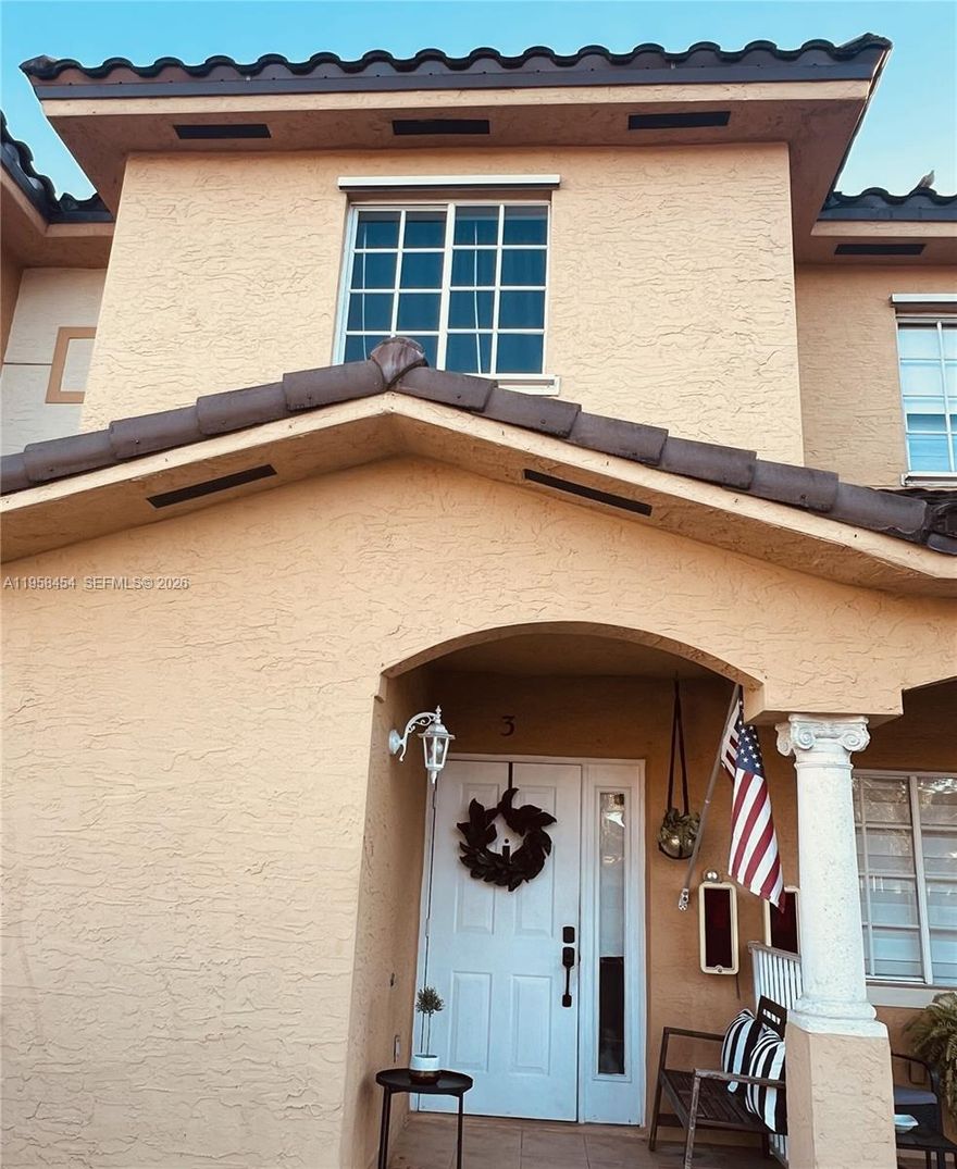 ONE OF A KIND TOWNHOME IN THE HEART OF HIALEAH GARDENS, GATED COMMUNITY-2BED/2.5BATH +DEN/OFFICE. SPACIOUS PATIO WITH STORAGE ROOM.LAUNDRY ROOM WITH FULL WASHER/DRYER. MASTERBEDROOM WITH BALCONY.LARGE ATTIC. 2 ASSIGNED PARKINGS. GREAT FOR A FAMILY OR INVESTOR. A MUST SEE.