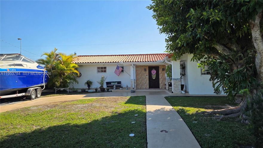 Spacious and beautiful 4BR/2BA single-family home of 2,504 of living area space, bigger than showed in public records. With a large private patio, saltwater pool, and jacuzzi—perfect for entertaining. Excellent location just minutes from the Turnpike and HCA Florida Kendall Hospital. Features include a foyer entrance, large living and dining areas, a good-sized kitchen, and a family room with great natural light and flow. Great layout, ample space, and ideal for comfortable family living. Mayor upgrades include 7 years old roof and a 5 year old 5-ton A/C unit, providing peace of mind and energy. Prime location and outdoor living in one of the area's  most convenient neighborhood , ***NONE ASSOCIATION*** You must see it, you will love it!