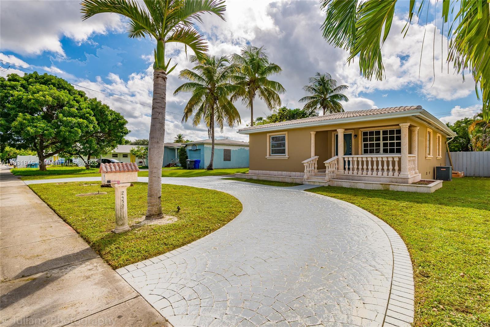 This charming 2-bedroom, 1-bathroom home includes a private efficiency with a private bathroom making it a true gem. The home offers a comfortable living space on a large lot. The home features spacious living and dining areas, beautiful laminate flooring throughout, central air conditioning, and lots of natural lighting throughout the home. Conveniently located near I-95, Aventura Mall, Gulfstream Park, and local beaches, this home offers easy access to shopping, dining, and entertainment.