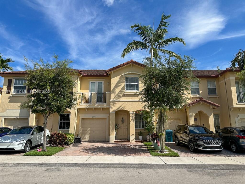 Welcome home! Beautifully remodeled and meticulously maintained unit in sought-after Tuscany Village. From the moment you enter, you’ll know it’s your dream home. The first floor features new floors and a remodeled kitchen with an open layout and bright living areas. The spacious primary suite includes an oversized walk-in closet and a large bath with roman tub and shower. Additional bedrooms are well sized, offering privacy and comfort. The laundry room is conveniently upstairs with full-sized w/d. 1-car grg plus a gorgeous fenced patio with cover perfect for gatherings and easy upkeep. Close to guest parking with no neighbors across. Community fee just $135/mo. includes 24-hr security, clubhouse, gym, 2 pools, playground. Convenient to Turnpike, shopping, dining, and great schools!
