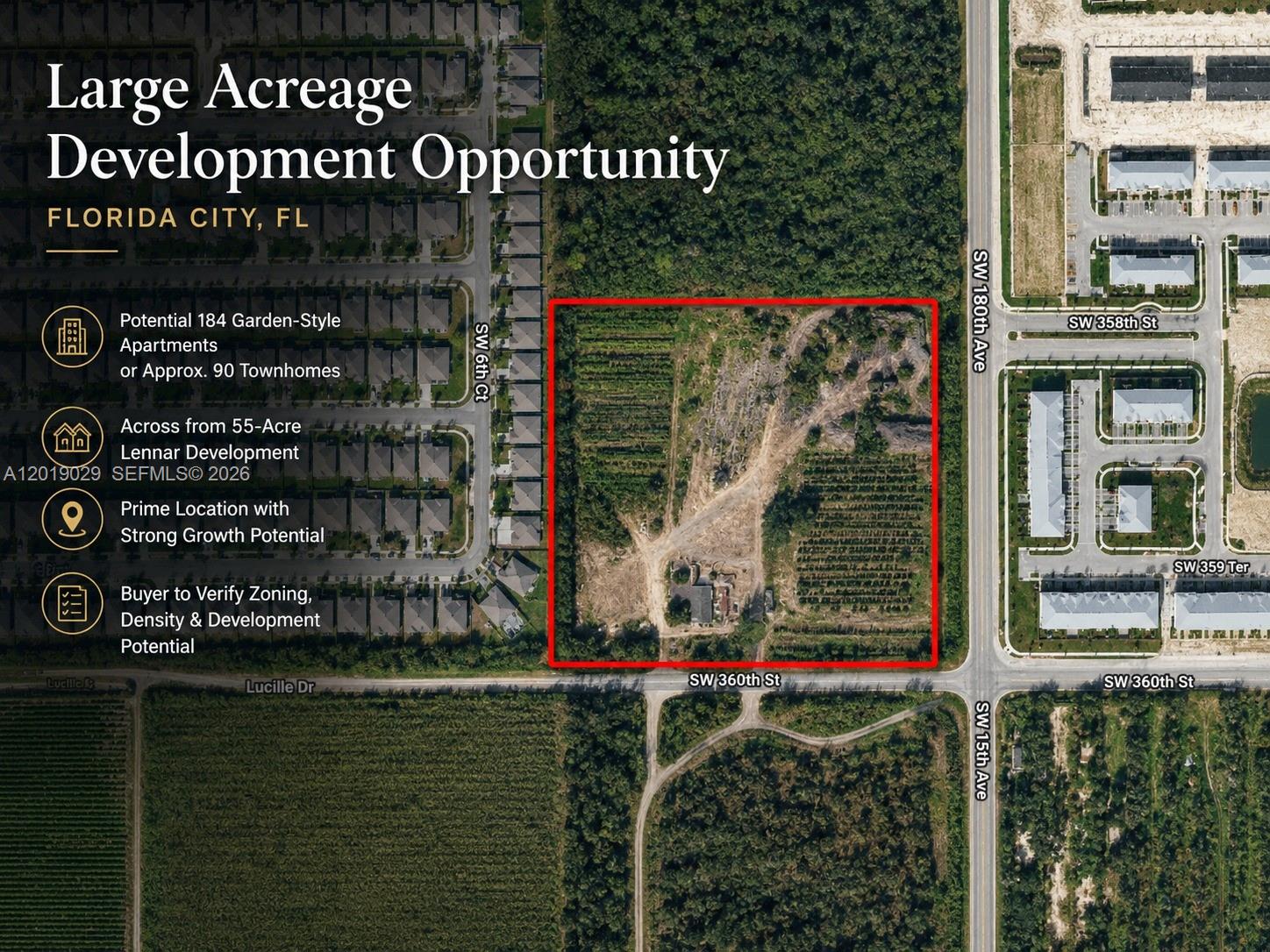 FLA CITY REALTY CO SUBDIV - Land
