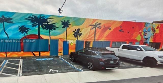 GREAT exposure. Warehouse / store/ storage or any other use for this BEST location. Minutes from Aventura, on a main road, close to 95. Hurricane shutters. Bay type with roll up door in the back and glass door in the front. Will be available 8/1/2025