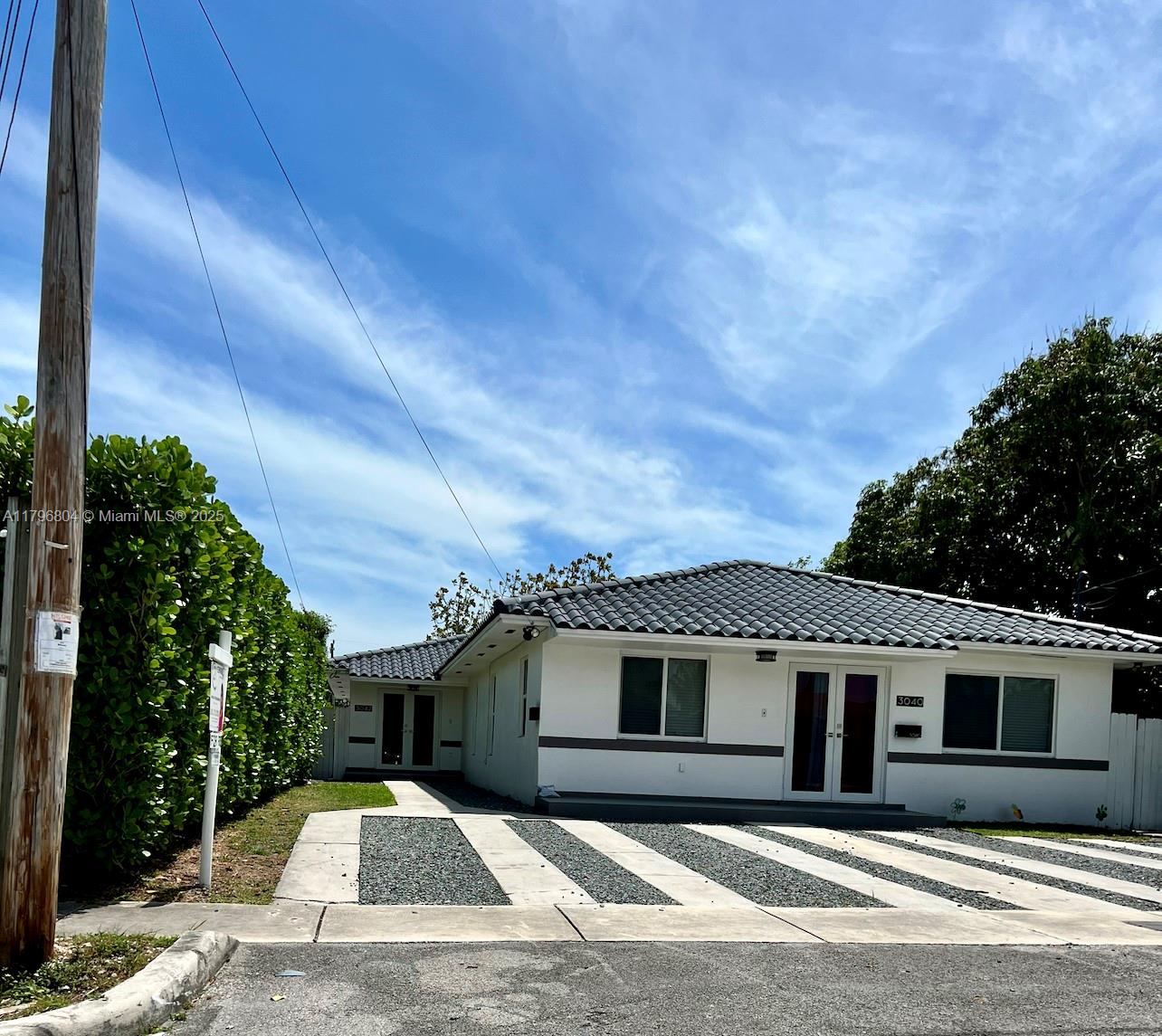 Rental Property at 3042 Sw 16th Ter 3042, Miami, Broward County, Florida - Bedrooms: 3 
Bathrooms: 2  - $4,450 MO.