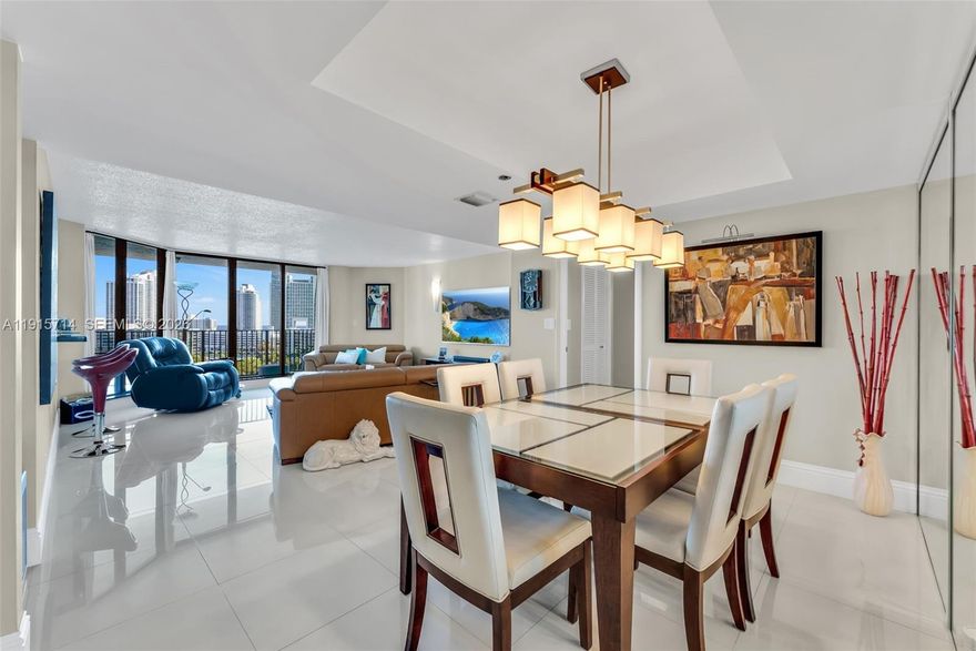 Reside in a spacious, renovated, fully furnished and turn key ready , 2-bed, 2-bath 14th floor unit at Anchor Bay Club, a full-service waterfront community on a beautiful Intracoastal bay. Enjoy privacy with a split-bedroom layout, an open balcony to enjoy the water views, built-in cabinetry, walk-in closets, and in-unit washer/dryer. Resort amenities include a heated pool, boat docks (often available for sale or rent), tennis/pickleball courts, fitness center, billiard/community rooms, sauna/spa, and BBQ areas, all with 24-hour security. Two parking spots are included (one covered). Seller subject to FIRPTA withholding.
40 Year assessment has been paid by seller.