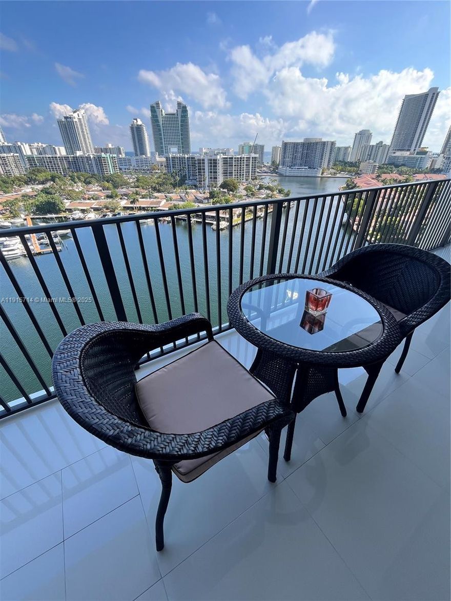 Reside in a spacious, renovated, fully furnished, 2-bed, 2-bath 14th floor unit at Anchor Bay Club, a full-service waterfront community on a beautiful Intracoastal bay. Enjoy privacy with a split-bedroom layout, an open balcony to enjoy the water views, built-in cabinetry, walk-in closets, and in-unit washer/dryer. Resort amenities include a heated pool, boat docks (often available for sale or rent), tennis/pickleball courts, fitness center, billiard/community rooms, sauna/spa, and BBQ areas, all with 24-hour security. Two parking spots are included (one covered). Seller subject to FIRPTA withholding.
40 Year assessment has been paid by seller.