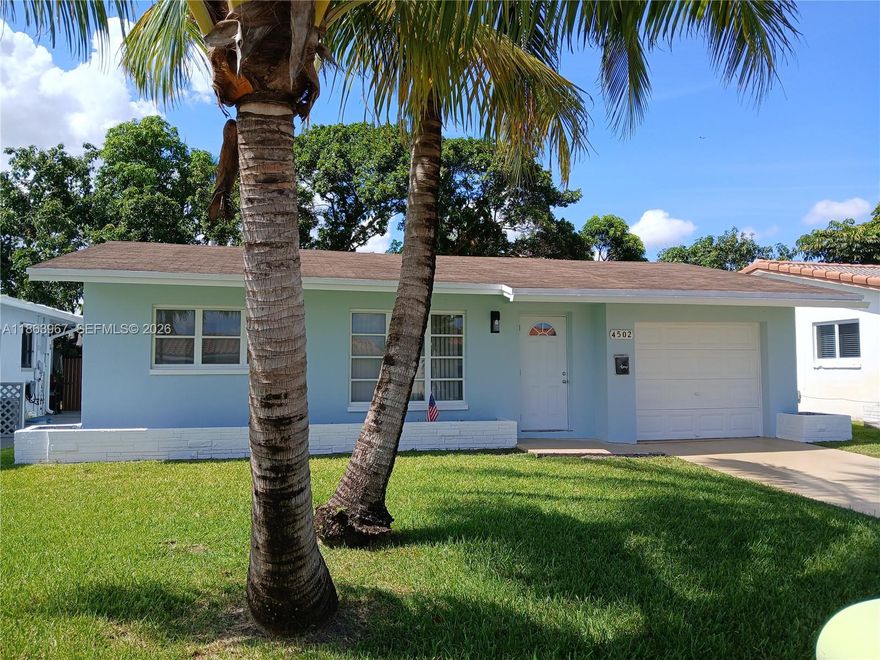 "STUNNING 55+ COMMUNITY HOME! Freshly painted inside and out with beautiful new vinyl flooring throughout, updated central A/C. This charming 2 bedroom, 1 bathroom residence features a spacious family room perfect for relaxation and entertainment. Attached garage provides ample parking and storage space. Best and LOWEST HOA FEES in Miami-Broward area! Only $120 monthly covers lawn maintenance, sprinkler system, and access to community swimming pool. Move-in ready condition makes this the perfect opportunity for active adult living. Don't miss out on this incredible value!"