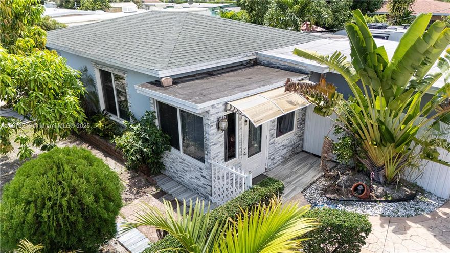 SELLER MOTIVATED! This beautiful 3bed 2 bath home combines comfort and style with an open-concept kitchen flowing into the dining and family room, perfect for entertaining. Enjoy sleek stainless-steel appliances, a spacious master bedroom with private entrance, and bathrooms with modern finishes. Roof was replaced in 2020. Relax on the covered terrace with screened curtains, ideal for gatherings. The huge backyard offers room to park an RV and boat or build your dream pool. Gorgeous landscaping features fruit trees and palms, adding charm and privacy. Large laundry room with extra storage. Excellent location close to highways, shopping, and schools—this property truly has it all!