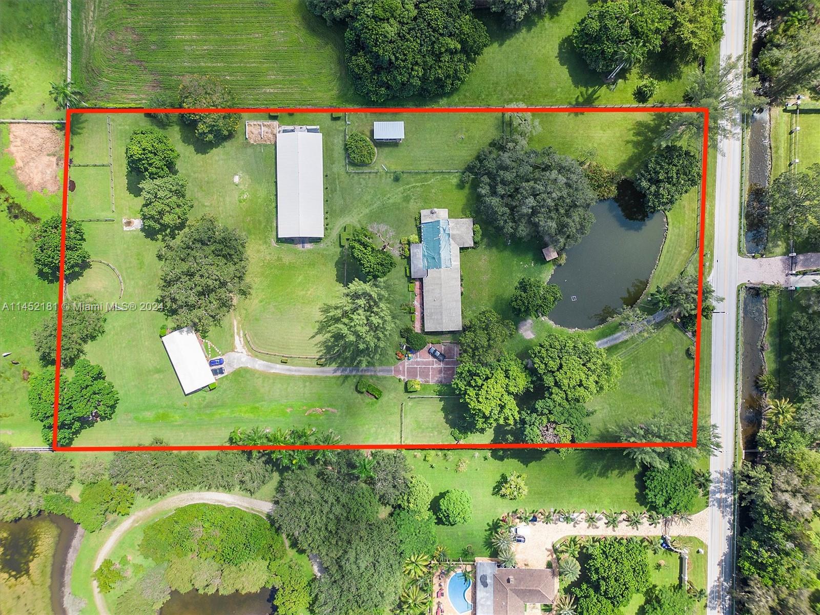 Property for Sale at 14490 Stirling Rd Rd, Southwest Ranches, Broward County, Florida - Bedrooms: 7 
Bathrooms: 6  - $3,999,999