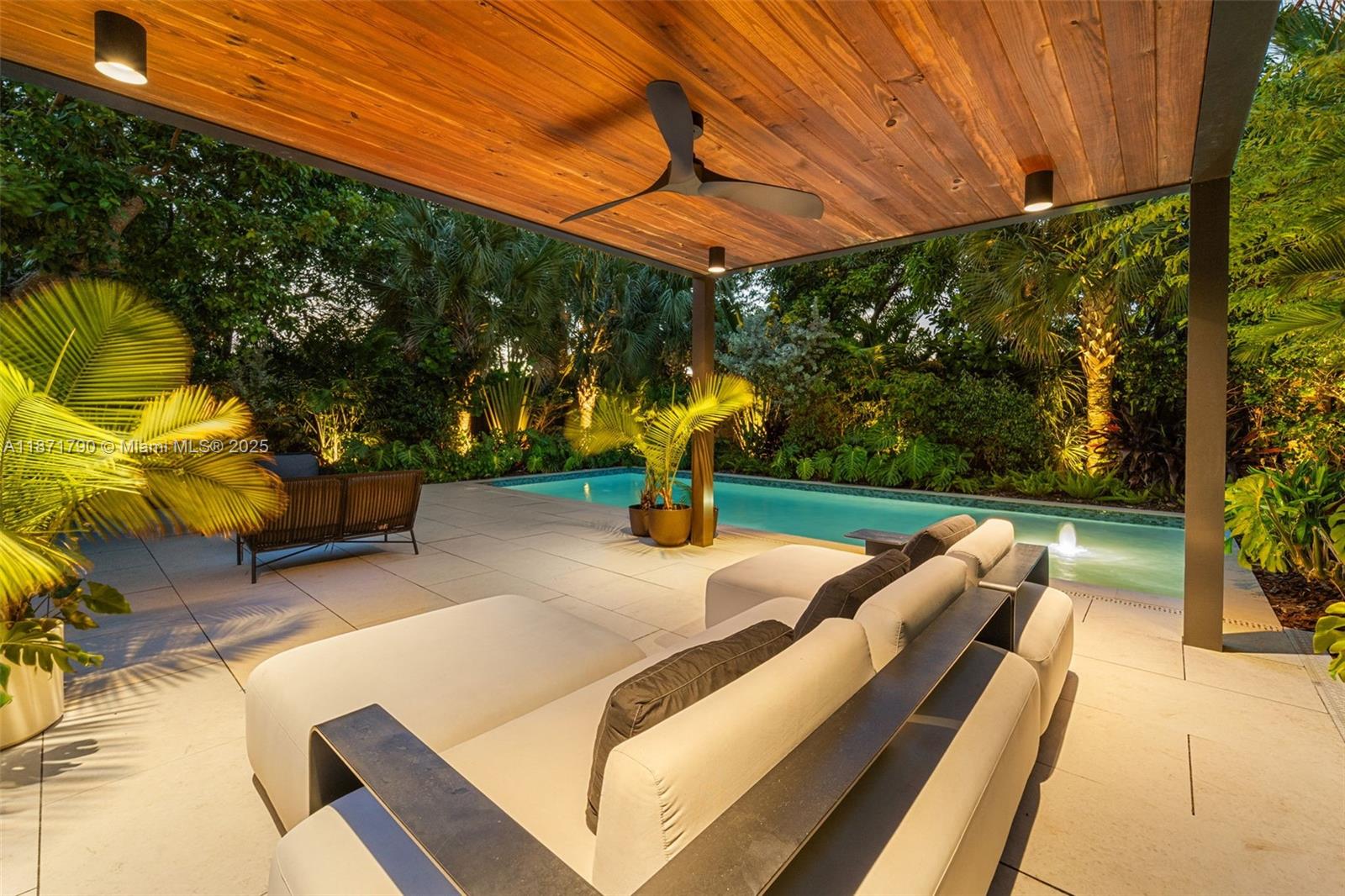 Welcome to your private sanctuary in the heart of Miami. This 4-bed, 2-bath home offers a perfect blend of style, comfort, and functionality. Flooded with natural light throughout, this property features lush landscaping, creating a tranquil, secluded ambiance. Whether you are enjoying the chef’s kitchen or enjoying time by the pool, there are endless ways to enjoy this home. The newly built pergola offers covered relaxation spaces while the Sonos exterior sound system serenades you. The property is fully gated and fenced for privacy, with a versatile side yard ideal for entertaining or a dog run. The work has been completed, making the property "generator-ready". The property is ideally positioned just minutes from the Design District, Midtown, Wynwood, and Miami International Airport.