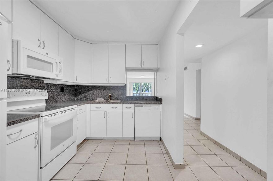 Spacious (1,200+ SqFt) apartment for rent in New Land Gardens. Features new kitchen appliances, tile and carpet floor, central a/c, ample closet space, and a balcony. Building amenities include secure lobby entry, a swimming pool, and parking.