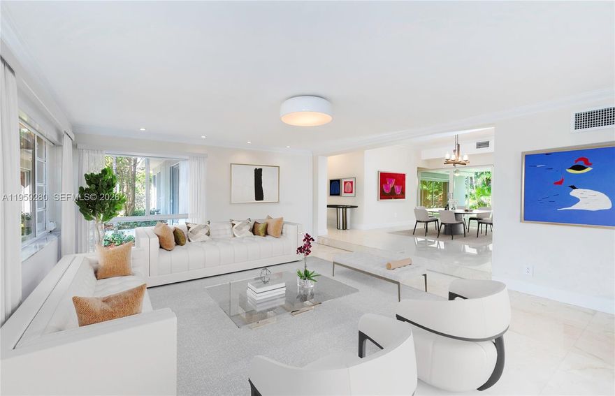 Remodeled 4-bedroom, 2-bath custom-built home featuring an open foyer entry, separate living and dining rooms, and an eat-in kitchen with wood cabinetry and granite countertops. Spacious primary suite with dual sinks in the en-suite bath. Enjoy a large covered terrace, perfect for outdoor living.