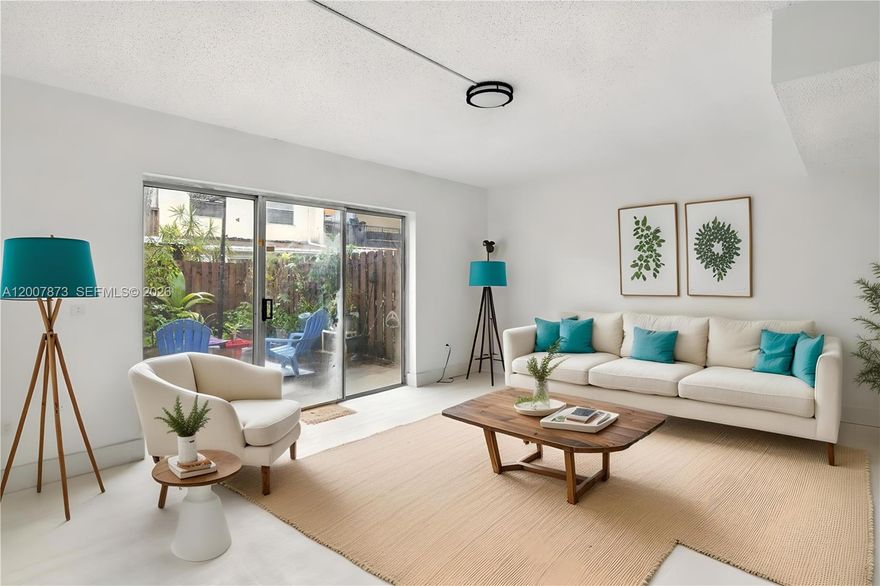 Charming 2-Bed, 1.5-Bath Townhouse with Spanish Flair & Coastal Vibes! Step into this light-filled, beautifully updated home featuring warm Spanish-style staircase tiles, a serene coastal-inspired kitchen, and an inviting layout designed for comfort. The private green patio offers a peaceful escape—perfect for morning coffee or evening relaxation. With a cozy yet modern “hygge” aesthetic throughout, this townhouse is move-in ready and ideal for anyone seeking style, charm, and convenience in one place. Owner Financing at 9.5%, with 30% down
Driving Directions: