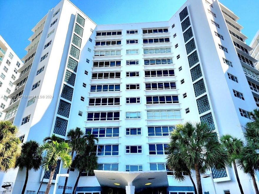 Price Improvement - Enjoy Miami Beach lifestyle at its best -  Amazing  panoramic  direct oceanfront with tranquil, tropical  views from this spacious light & bright  condo. Great beachfront  location  at The Executive, a unique boutique MiMo residential building on Millionaire's Row. This  high floor loft-style studio  features  open floor plan with designer touches, beautiful  crown moldings &  built-ins, wet-bar, recessed lighting, updated bathroom w/jacuzzi with wood flooring throughout to name a few + hurricane impact windows & washer/dryer. Amenities: Beachfront heated pool w/palm tree-lined terraces, 24hr lobby attendant, fitness center & valet. Walking distance to Eden Roc, Fontainebleau, SoHo House, shopping, restaurants on   boardwalk.  Start your  new chapter on the Beach!