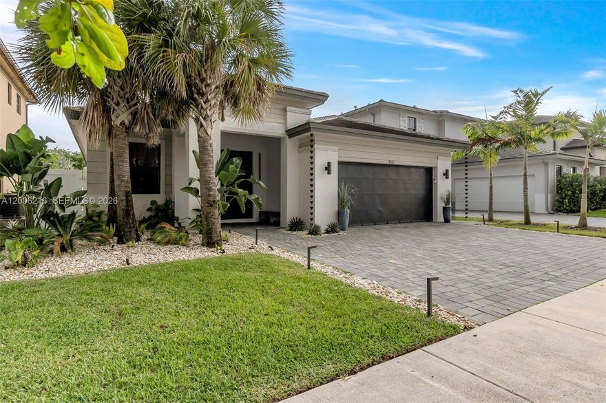 This original-owner, never-rented 2023 home offers what is hard to find today: privacy, intention, and clear pride of ownership. The bright, modern, move-in-ready interior has been meticulously maintained and includes custom closets, a custom shoe closet in the primary suite, whole-house water filtration, hardwired security, and three strategically placed Wi-Fi ports for seamless connectivity throughout the home and backyard. Outside, enjoy no rear neighbors, a fully fenced yard, expansive marble-paved outdoor living, and additional exterior outlets for fans, landscape lighting, and entertaining. Beautiful, private, peaceful, and complete, this home defines convenient living and has been genuinely lived in with care.