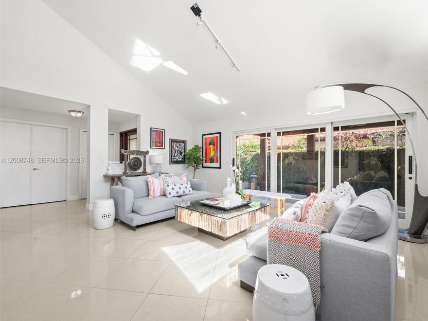 Ultra-rare opportunity to own a true gem in the exclusive Tara Community.
Developed by The Hollub Group, this private enclave features just 40 residences within a 24-hour guard-gated setting, surrounded by lush, European-inspired landscaping.This turnkey 3-bedroom + den, 3-bath twin home offers over 2,200 sq ft of refined living space designed for both comfort and style. A newer roof and hurricane impact windows throughout, adds peace of mind, making this home as practical as it is beautiful.Step outside to your custom backyard oasis, complete with premium turf and a heated saltwater pool—perfect for entertaining or relaxing year-round.Inside, enjoy a fully renovated primary suite on the first floor, offering privacy and convenience, while an upstairs den provides flexible space for a home office, playroom, or additional lounge area.Ideally located near top shopping, dining, major highways, and Baptist Hospital, this home delivers the perfect balance of privacy, luxury, and accessibility.
Homes like this rarely come to market—don’t miss your chance.