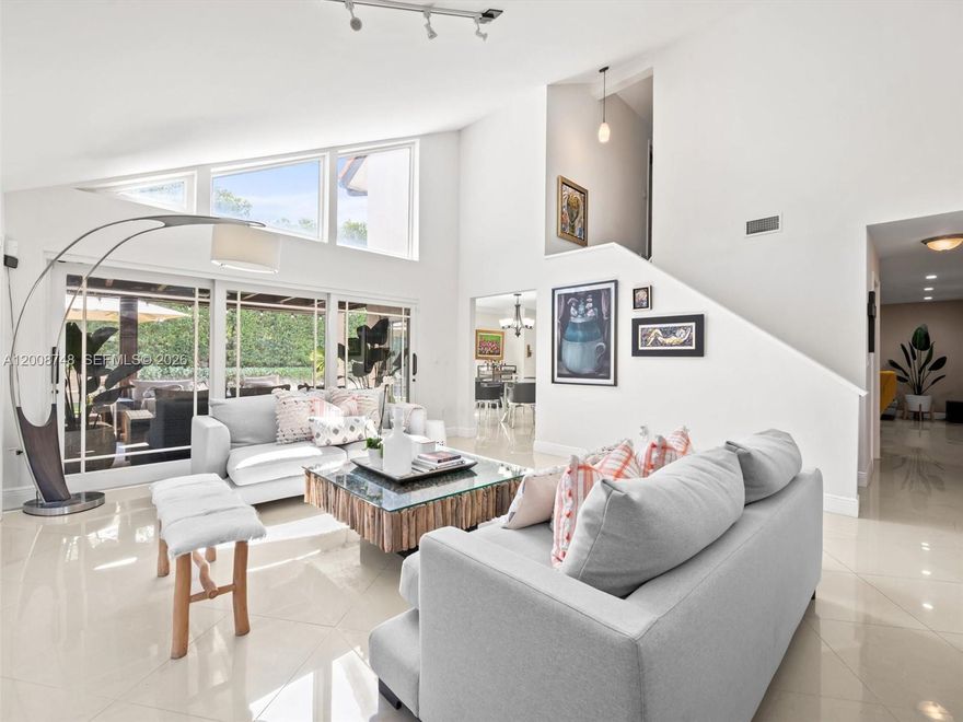 Ultra-rare opportunity to own a true gem in the exclusive Tara Community.
Developed by The Hollub Group, this private enclave features just 40 residences within a 24-hour guard-gated setting, surrounded by lush, European-inspired landscaping.This turnkey 3-bedroom + den, 3-bath twin home offers over 2,200 sq ft of refined living space designed for both comfort and style. A newer roof and hurricane impact windows throughout, adds peace of mind, making this home as practical as it is beautiful.Step outside to your custom backyard oasis, complete with premium turf and a heated saltwater pool—perfect for entertaining or relaxing year-round.Inside, enjoy a fully renovated primary suite on the first floor, offering privacy and convenience, while an upstairs den provides flexible space for a home office, playroom, or additional lounge area.Ideally located near top shopping, dining, major highways, and Baptist Hospital, this home delivers the perfect balance of privacy, luxury, and accessibility.
Homes like this rarely come to market—don’t miss your chance.