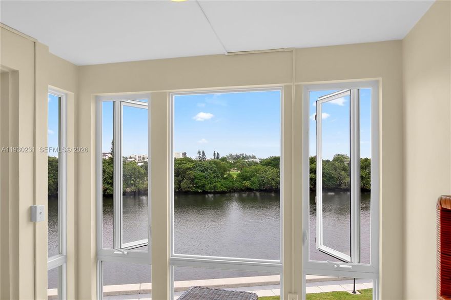 Location, Location, Location. RARE DIRECT INTERCOASTAL CONDO! Nestled within the highly desirable Intracoastal community of Colonial Club, this completely renovated 1-bedroom, 1.5-bath residence offers a rare chance to enjoy the best of South Florida living. Offered fully furnished, this turnkey residence is ideal for a second home, seasonal escape, or effortless year-round living. JUST DREAM IT - LIVE IT! This seldom available unit showcases direct, unobstructed Intracoastal views right from your living room. Just steps to the pool and clubhouse. Enjoy a deeded prime parking space located front and center of the building for unmatched convenience. Colonial Club has undergone extensive improvements, including hurricane-impact windows, new roof, updated clubhouse, pool area, and a complete seawall renovation. HOA includes high speed internet, cable TV with Tivo, water plus maintenance. Colonial Club has passed all structural and financial audits.  All condo renovations have been fully paid.  No assessments. 3 miles to Pineapple Grove and Atlantic Ave.  Less than 2 miles to the beach!  2 miles to the Boynton Beach renovation center!  So many great restaurants to choose from!