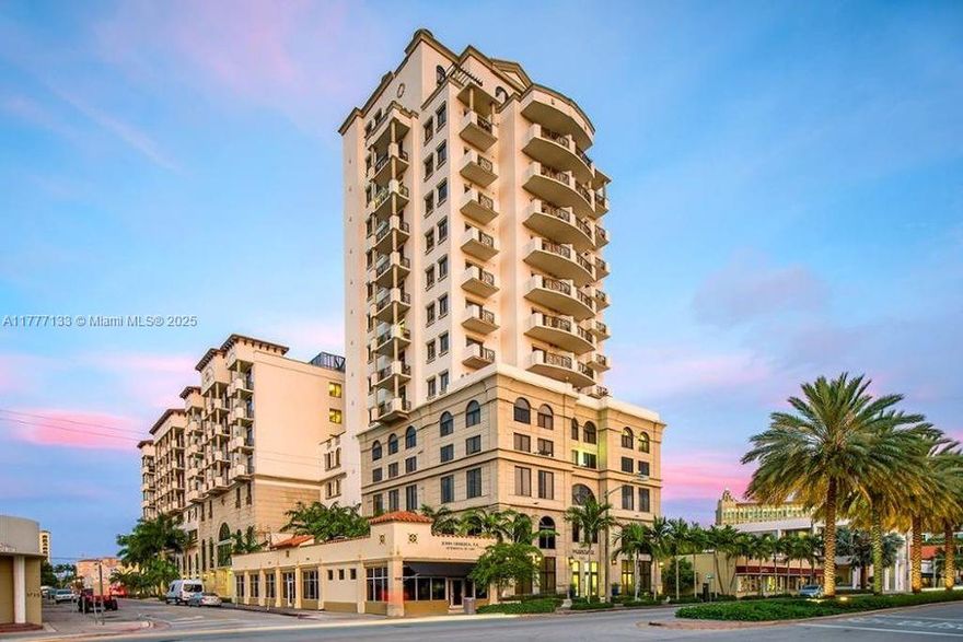 Location, location, location just steps from Ponce de Leon Blvd. in the prestigious Coral Gables commercial area. This space is street level with great exposure for any business. The current zoning permits many different uses. This space offer large glass front with tall ceilings, modern LED lighting, linear AC vents, polished concrete floors, enclosed office space, bathroom and storage area. This space is part of the Ponce Towers condominium and comes with 3 assigned parking spaces inside the garage. Great for retail, medical, law firm, design and architecture, show room, and many more uses. This property always brought a high demand of tenants making it a great choice for many investors.