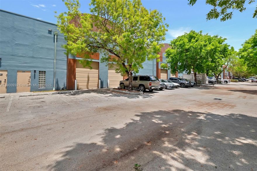 Great warehouse for lease, centrally located off 441, half way from FLL Airport and Miami Intl. Airport. Total sq ft is 1358 not including mezz that can be used for storage. Nice office with AC in the back of the warehouse and a restroom. 24/7 gate, rent includes water and trash. Warehouse comes with 3 assigned parking spots in front of the unit. No mechanic business. Must apply with Association and get approval prior to moving in . Available starting Dec. 15.