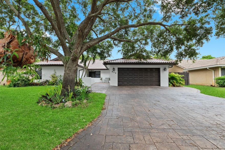 One-of-a-Kind Single Family Home in Coral Springs, Stunning 4-bed, 2.5-bath residence has been COMPLETED REMODELED and is truly move-in ready! Quiet, family-oriented neighborhood. Freshly painted inside and out. Impact door and windows. New Bathrooms, kitchen, floor in an out, white marble floors in the Pool patio area. New beautiful outdoor kitchen perfect for entertaining and family gatherings with roofed tile porch, 3rd patio as well, ideal for a gym or extra storage. 2 garage and an extra-wide stamped concrete driveway. Very low annual HOA fees, top-rated A+ schools and is just minutes from major highways such as I-75. You’ll also be close the area’s best restaurants, shopping, entertainment, and numerous parks, offering endless opportunities for outdoor sports and family time.