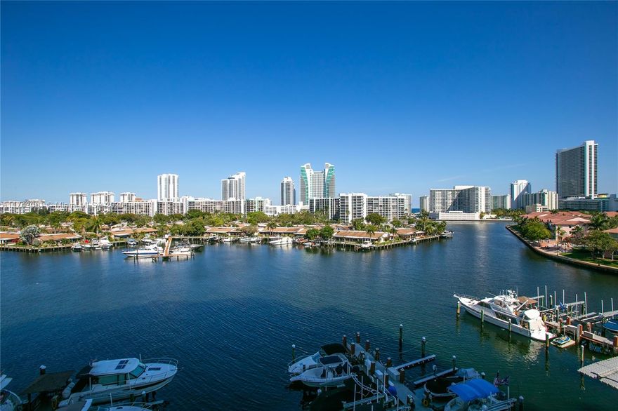 ANCHOR BAY one of a few buildings with its own marina for boaters.2BR/2BA 1592 SQ. FT ORIGINAL CLEAN UNIT, . Spacious split floor plan 2 bedroom boasts expansive living room, walk-in closets and views from every room. one  (1) parking space close to the entrance of the building...A well managed boutique building offers 24 security, valet, waterfront pool, gym, sauna, barbecues, tennis, & a marina with boat docks for sale/rent.  Walking distance to the beach, shops, parks ,Gulfstream Village and more...2 miles  from the world famous Aventura Mall.