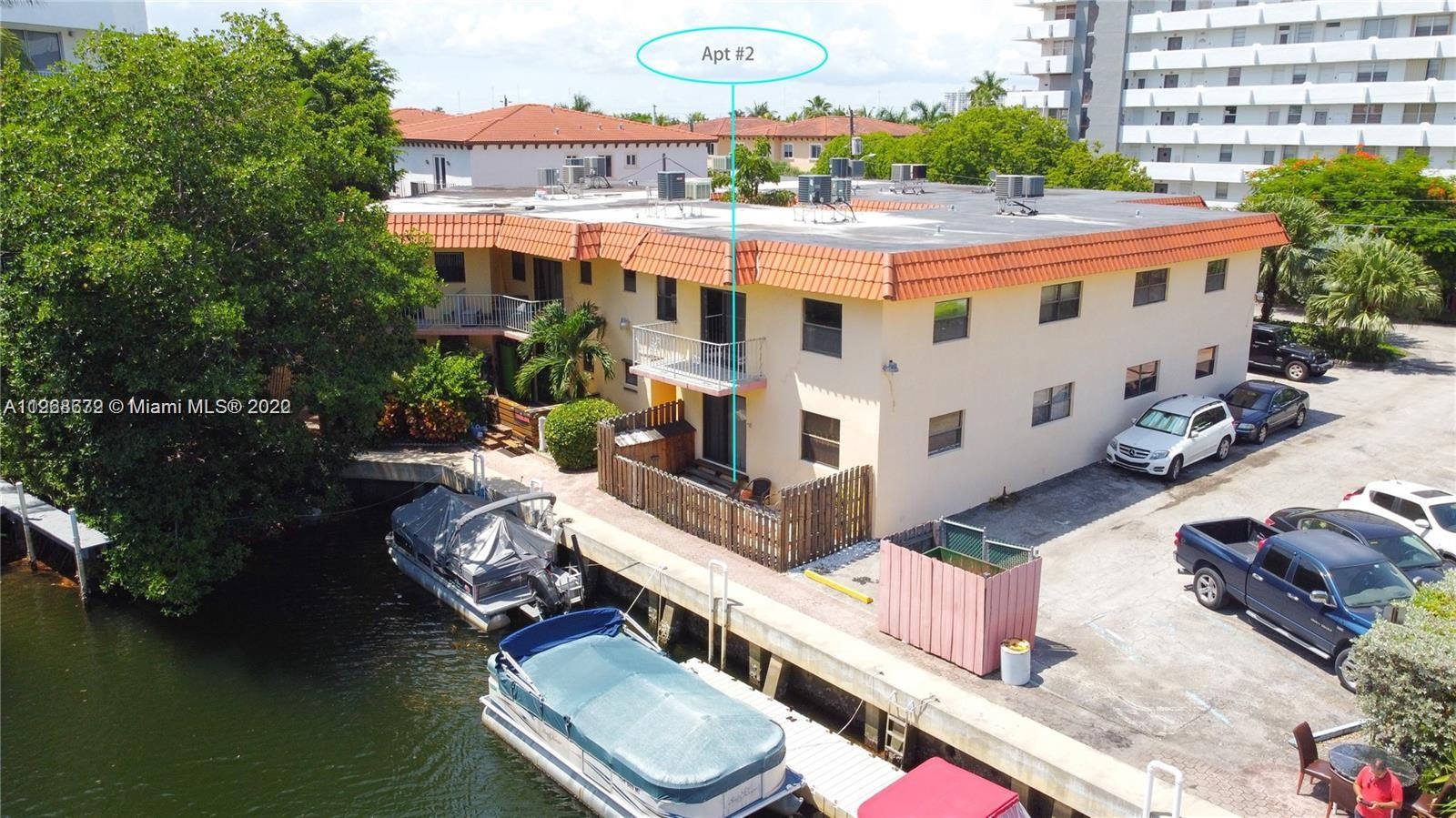 Take the opportunity to live in a beautiful gated community in Eastern Shores with 24hr. police guard house. It is located on the first floor with a nice patio to relax in and enjoy the canal view. This unit offers a 1bed/1 bath, freshly painted, ceramic floors open kitchen with a lot of storage and natural light. the building provides laundry on site and one parking assigned. Walking distance to shopping centers, supermarket, restaurants, cinema, Oleta River Park, and very close to the beautiful beaches, also a few minutes away from Aventura Mall, FIU Bal Harbour Shops, and I95.