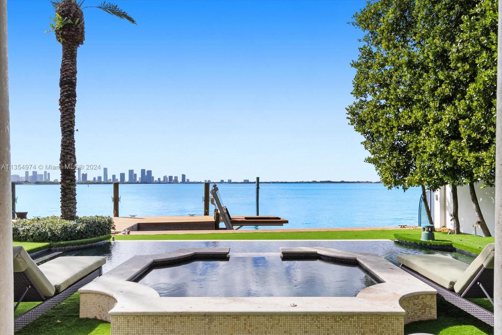 Rental Property at 4340 N Bay Rd, Miami Beach, Miami-Dade County, Florida - Bedrooms: 6 
Bathrooms: 7  - $95,000 MO.
