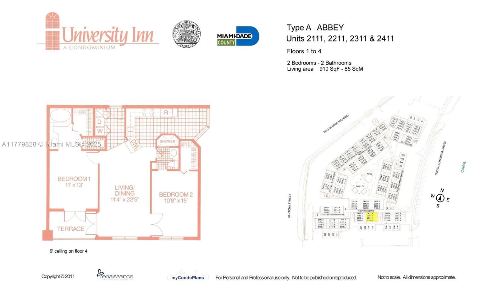UNIVERSITY INN CONDO - Residential Lease