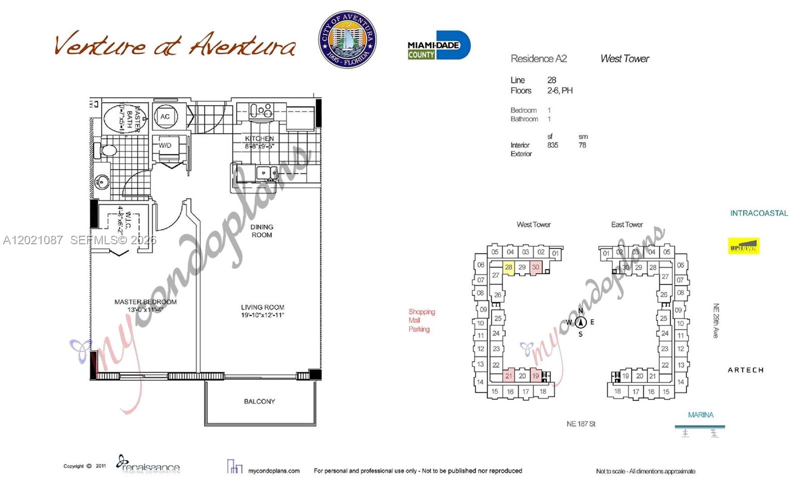VENTURE AT AVENTURA WEST - Residential