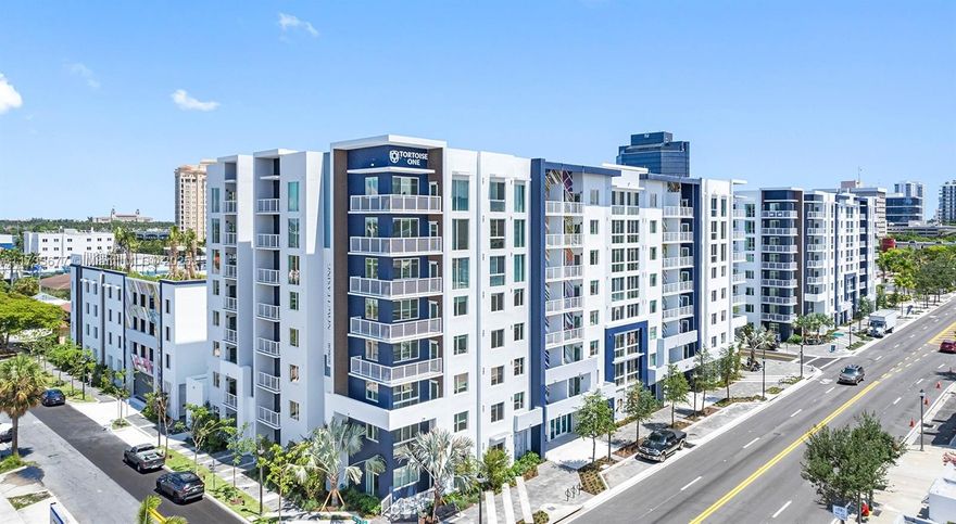 Lease within 48 hours of touring to receive 1 month free! Prices, promotions, and availability are subject to change. Tortoise One unveils an exceptional portrait of living. A unique fusion of style and sophistication, our apartment residences reflect your contemporary flair. Enjoy the life you deserve. When you live at Tortoise One, your address says it all.

You strive for greatness, and Tortoise One meets you there. Discover what leasing VIP status can entail in the heart of West Palm. Refined apartment interiors help to melt stress away while a lengthy list of one-of-a-kind amenities enhances any goal, be it relaxation, athleticism, or career. It can all be found at Tortoise One.