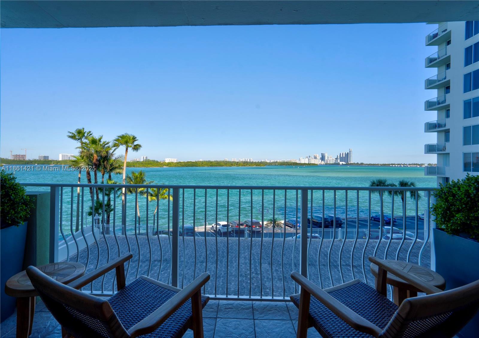 Enjoy stunning, unobstructed bay views from this 1 bed / 1 bath unit at Island Pointe Condominium, situated in the coveted northern end of Bay Harbor Islands. The unit includes one assigned parking space & a storage unit. Premium appliances, including a wine cooler, a 65” Sony Bravia TV in the living room w/ Soundbar & Subwoofer, & a 55” Samsung Smart TV in the bed w/ a Yamaha Soundbar, subwoofer & wireless speakers. All furniture is included. Island Pointe offers resort-style amenities: heated pool, tiki huts & gas grills, 24-hour front desk attendant, gated security, & on-site management. HOA covers premium cable, high-speed internet, water, A/C reserves. Ideally located, within walking distance of A+ rated school & houses of worship. Close to the upscale Bal Harbour Shops & the beach.