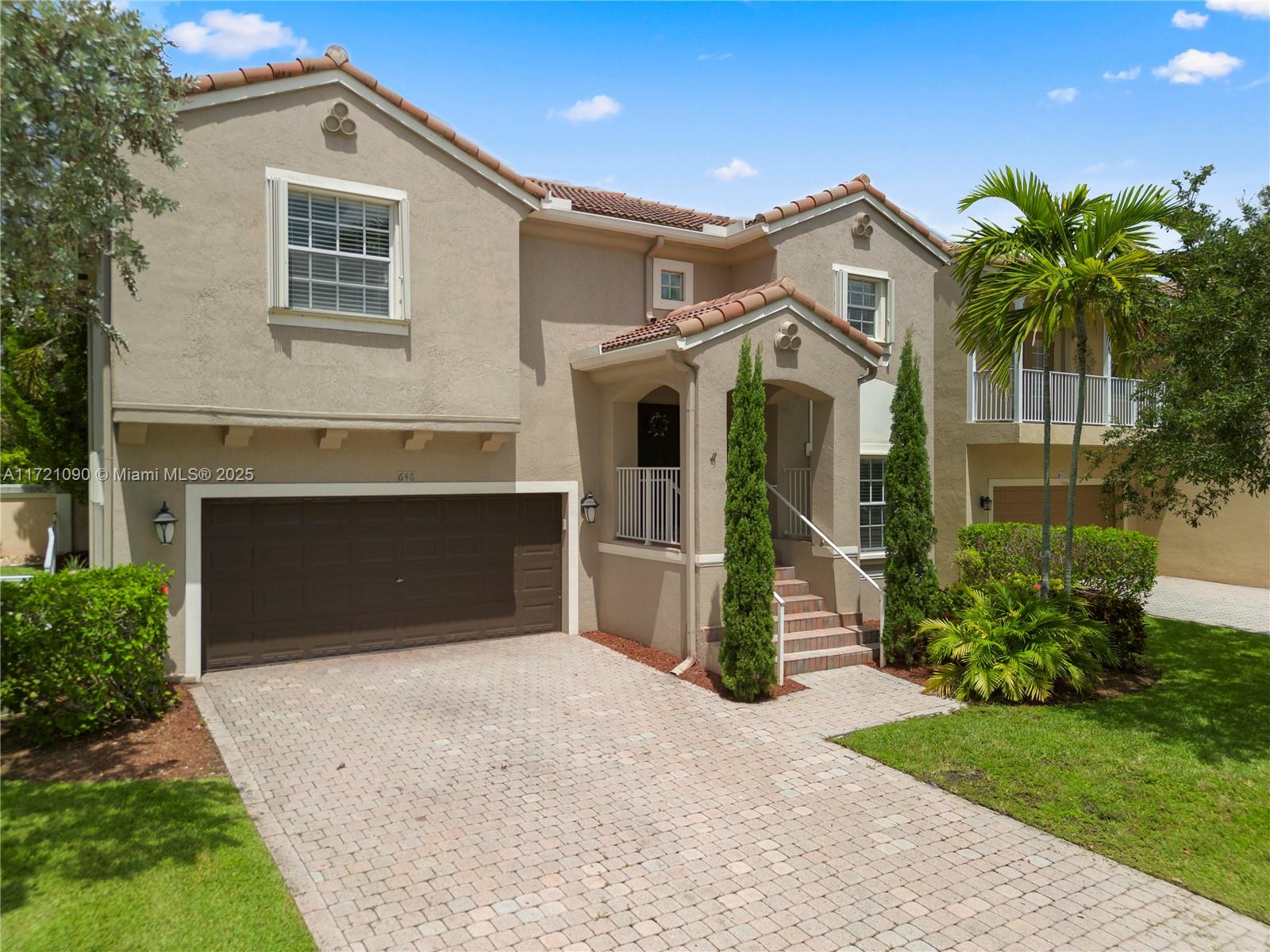 Enjoy a split-level floor plan, 2-car garage, and serene balcony views. Features include accordion shutters, wood kitchen cabinets with backsplash, stainless steel appliances, LED lighting, crown molding, and a built-in vault.
Prime location near The Glades with easy access to the Sawgrass Expressway. HOA covers lawn care, cable, alarm, community pool, gym, and tennis courts.
Please submit all offers along with Proof of Funds or a Pre-Approval Letter and DU.