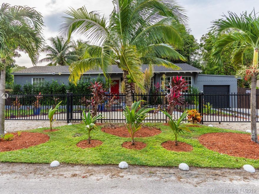 Everything is new or like new in beautifully remodeled and updated home. Live almost maintenance free for years to come. The Roof was just replaced in 2018 for $15,000, New AC $5000, New Washer and Dryer, New Blinds throughout $900, New Rock Driveway $2500, New Fencing for privacy $6500, two security gates $8000, landscaping $4000 and $6500 for painting inside and exterior. The photos are proof that this home was remodeled with only the best  workmanship and materials with attention to every detail. There is also a wonderful community center across the street, with pool. No HOA Park your Boat! Plus a short  drive to Aventura, beaches, shopping,  restaurants, hospitals, and Expressways. Hurry to see this, Outstanding Value and Gorgeous Home because it will be soon be going, going, gone...