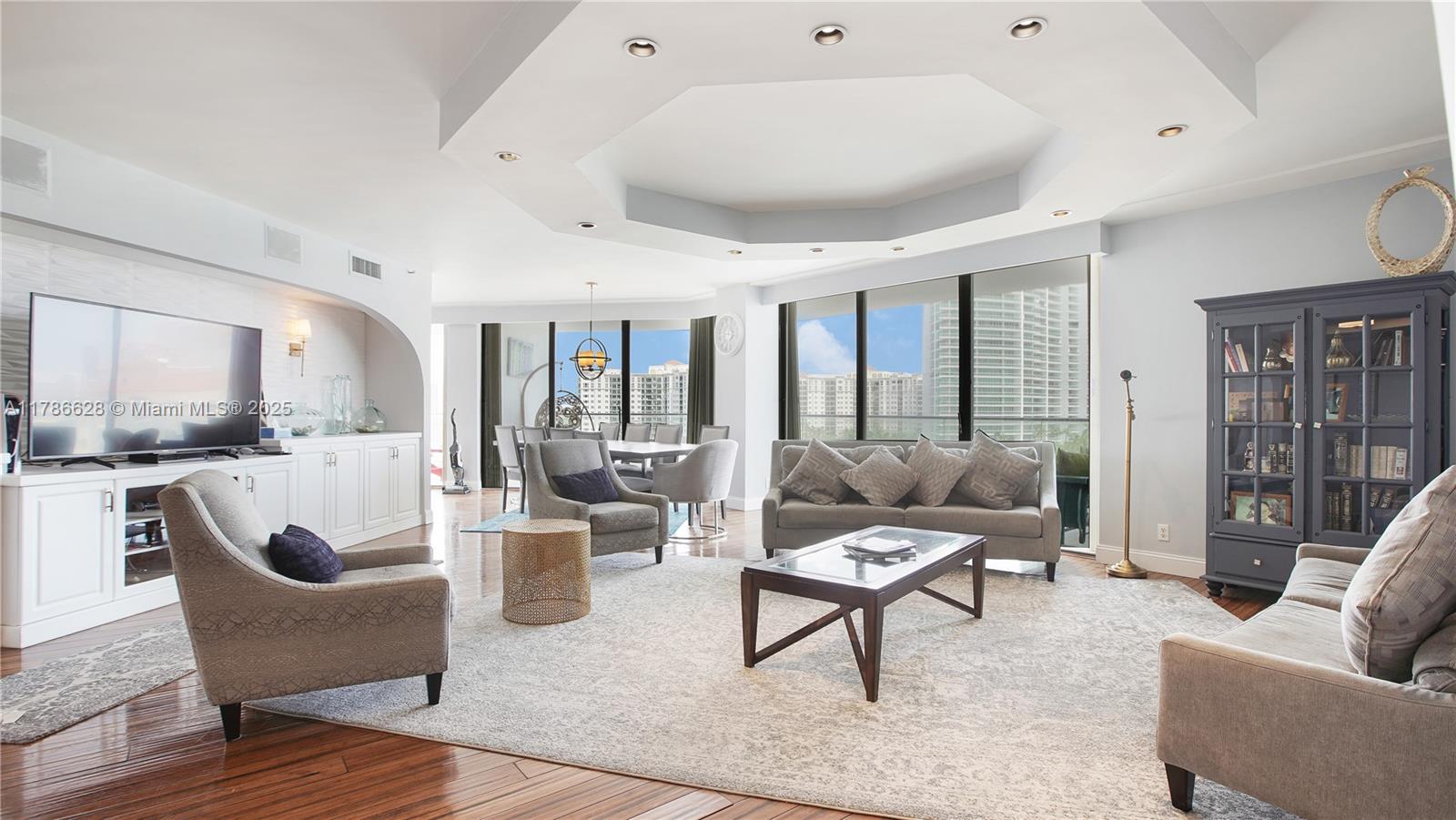 Rental Property at 19707 Turnberry Way 10Ab, Aventura, Miami-Dade County, Florida - Bedrooms: 4 
Bathrooms: 4  - $8,000 MO.