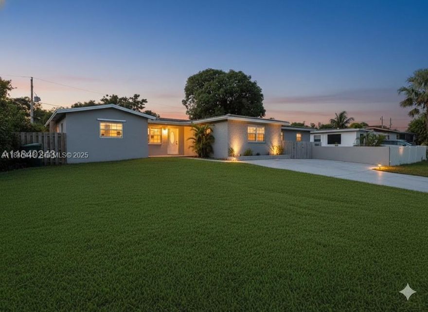 This charming, move-in-ready 3-bed, 2-bath home with an additional oversized flexible room is located in the rapidly developing Melrose Manors neighborhood. It offers an inviting open-concept living and dining area, plus a beautifully updated kitchen featuring quartz countertops, modern cabinetry, and stainless steel appliances. The private master suite includes a walk-in closet, en-suite bathroom, and direct access to the spacious backyard. The versatile 4th room is ideal as an office, playroom, guest space, or hobby room, and connects to a large laundry area with extra storage. Conveniently situated near new shops, schools, parks, and major highways, this home provides comfort, style, and everyday practicality in one complete package. Property has no violations or open permits.