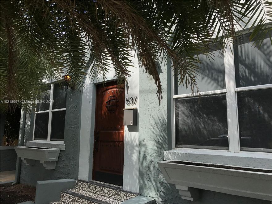 Reduced for quick rental.Tastefully renovated 2/1 in Palm Grove, just steps from the Biscayne MIMO District, Gorgeous Wood floors, New kitchen w/ granite counters and stainless appliances, washer dryer.central a/c, assigned parking, This will go fast.