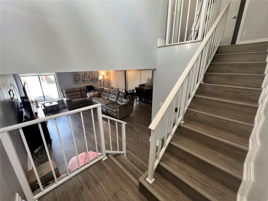 Spacious Townhouse in quiet gated community right by the Turnpike. This unit has 3 beds 2.5 baths with a two story floor plan and balcony connected to Master bedroom. The property has a backyard facing the lake, access to community pool, plenty of guest only parking, and 2 DESIGNATED parking spaces. Near great schools such as Southwest Miami Senior high and Wesley Matthews Elementary. 

Desirable location just 5 minutes from Doral and Coral Way. Just off the turnpike you have Dolphin Mall, IKEA, Home Depot, and MANY restaurants. Property is currently occupied and will be until 03/01/2023. Applications must be sent to the association which require $150 app fee per applicant (excluding married couples) and a $50 processing fee.

**SEE CONDO APPLICATION ATTACHED**