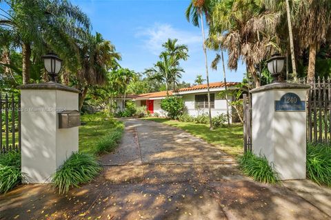 A home in Coral Gables