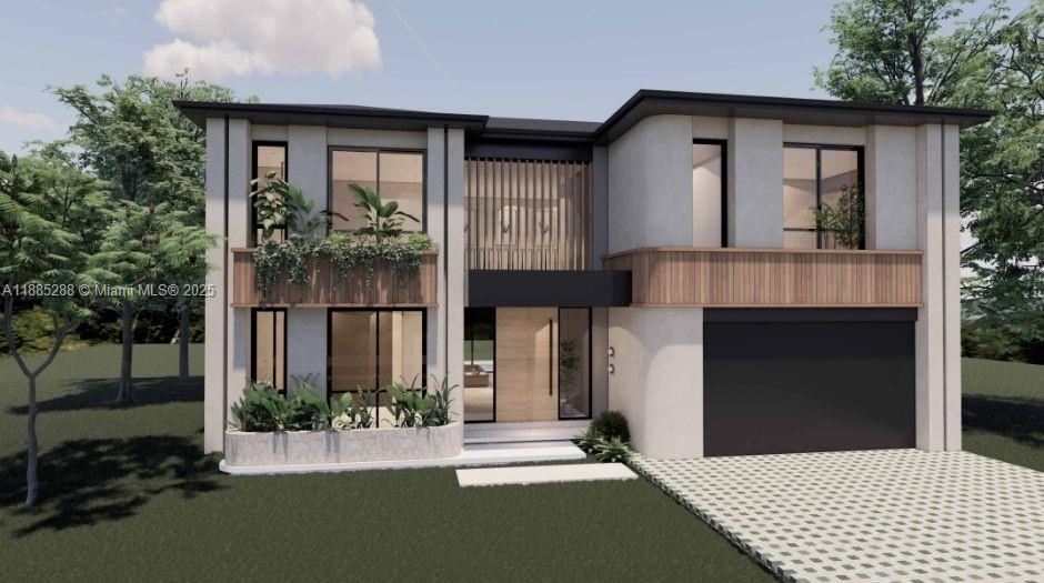 Stunning new construction 5-bed, 6-bath townhome with 3,904 SF of living space. Built with concrete block construction, 9' ceilings on both floors, and high-impact windows. Features a gourmet Italian kitchen with Pompei Quartz countertops and backsplash, SubZero/Wolf appliances, 24"x48" porcelain tile, and refined finishes throughout. All bedrooms include en-suite baths and a luxurious master suite. Enjoy a covered terrace, 44” Bull summer kitchen, outdoor shower, and sleek 8.5’ x 31’ pool ideal for entertaining. Minutes from Coral Gables, Coconut Grove, Brickell & major highways.