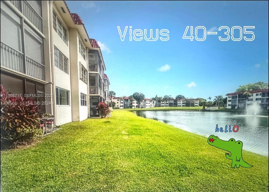 Excellent location at an excellent price! This fabulous 2 bedrooms condo is waiting for the perfect Buyer to add her/his personal touch. The location is unbeatable, water views all day! Close to the PAR 3.
And did I say the best neighbors??? Yuup!
RLP