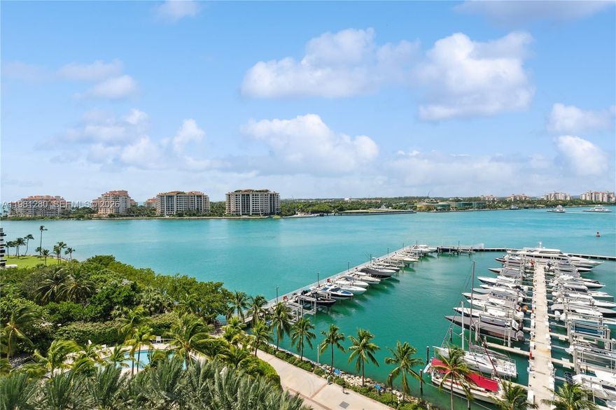 Great opportunity to live at the Murano at Portofino in the South of Fifth area in Miami's South Beach. These 3 bedrooms, 2 full bathrooms beautifully furnished condo offers a flow-through designs and has some of the best water views of Biscayne Bay, Government Cut and Atlantic Ocean. A private elevator foyer with direct access to the lobby, marble floors, open style kitchen, three oversized bedrooms with bathrooms inside and built-in closets. Spacious living areas, great for entertainment. Covered parking and storage space. The building offers a concierge with 24-hour front desk and security services. Walking distance to the best restaurants, Miami Beach, Marina, parks, beach and more. Property can be rented furnished or unfurnished.