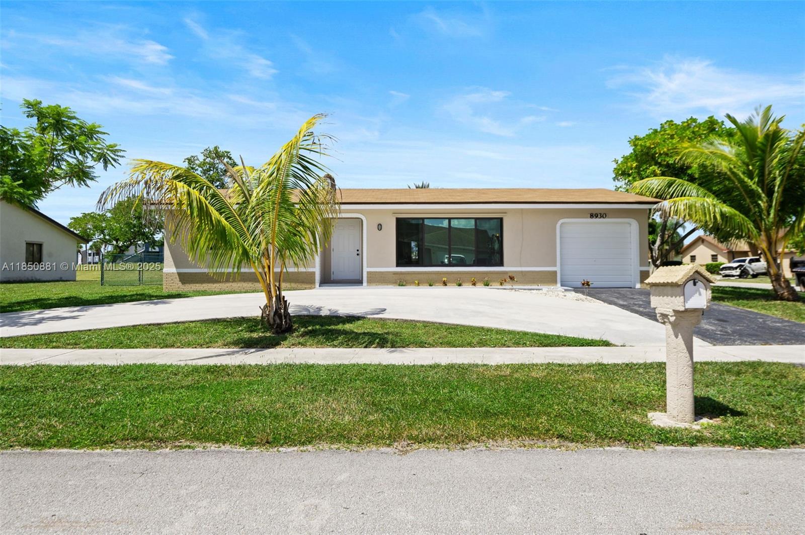 This beautiful 3 bedrooms, 2 bathrooms, 1-car garage, single family home that sits on a huge corner lot!! Located in the quiet city of Tamarac, Florida. This home has many, many great features! This home has a great kitchen-dining-living room layout, spacious bedrooms & bathrooms!! This homes features some new tiled floors, stainless steel appliances in the kitchen & both remolded bathrooms!! This homes features the all newly painted interior and exterior walls, all new impacted windows & doors and a new roof!!! This home has a separate shed out in the back, with a covered screened in back patio & a fully fence enclosed backyard!! Great for entertainment!! Near parks, restaurants, malls, supermarkets & great schools! Near University dr & I-75. This home is a gem!!