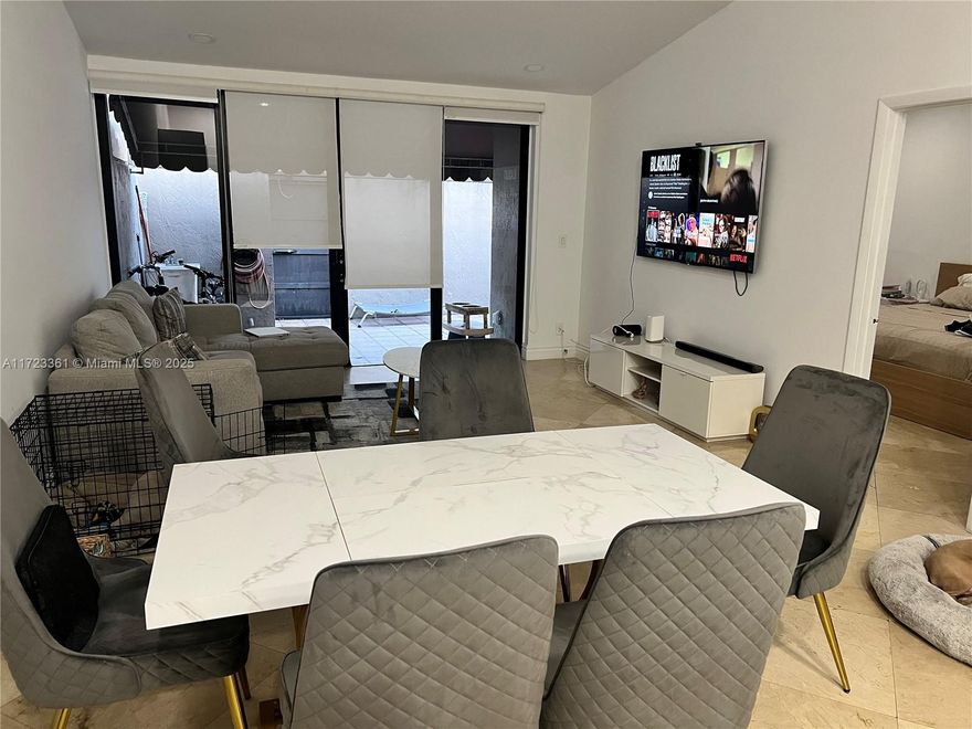 Inviting you to Flamingo Villas, this stunning home is totally remodeled! Inviting charming
home with marble floors, stainless steel appliances, tankless water heater, and washer /drying inside. Along with the attractive interior, the community offers many amenities such as a 2 pools, and a playground. Safe neighborhood. Centrally located, everything at your finger tips. INVESTOR FRIENDLY. SELLER MOTIVATED