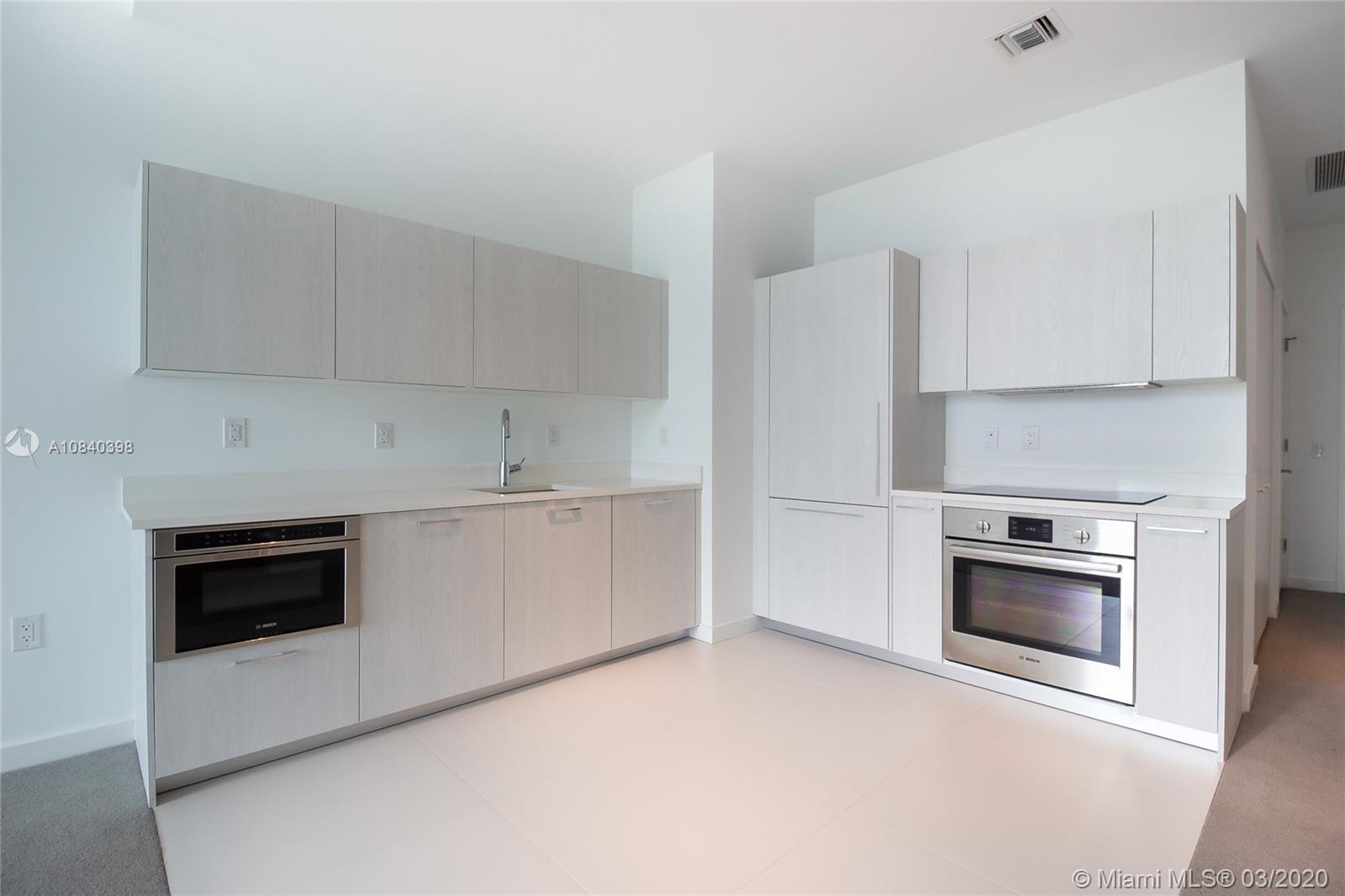 Enjoy one of the most unique residences in Paraiso Bayviews, with extra-high 11’ ceilings and huge over-sized 600 sq ft wraparound balcony! Absolutely stunning 2 Bedroom/2 Bathroom + DEN features modern kitchen with Bosch appliances, spacious walk-in closets, carpeted floors & floor-to-ceiling windows. Washer & dryer in the unit. Amenities include a rooftop pool, sunset pool, tennis court, paddle court, BBQ areas, club room, children’s’ playroom, billiard’s room, state-of-the-art fitness center, theater, spa, sauna, valet parking, concierge and more! Basic cable and internet included in rent. Don't miss the opportunity to live in one of the most desirable buildings in Edgewater.