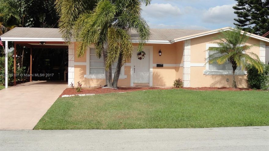 BEST DEAL IN THE AREA*SINGLE FAMILY HOME FOR ALL AGES* PROPERTY IS LARGER THAN SHOWN ON TAX RECORDS * 2 BEDROOMS, 1 1/2 BATHS, UTILITY/LAUNDRY ROOM WITH WASHER & DRYER, 1 CAR CARPORT & PATIO * CERAMIC TILE THOUGHOUT * MOVED-IN CONDITION, FRESHLY PAINTED WITH REMODELED KITCHEN AND BATHROOMS * 7 YEAR SHINGLE ROOF IN EXCELLENT CONDITION.